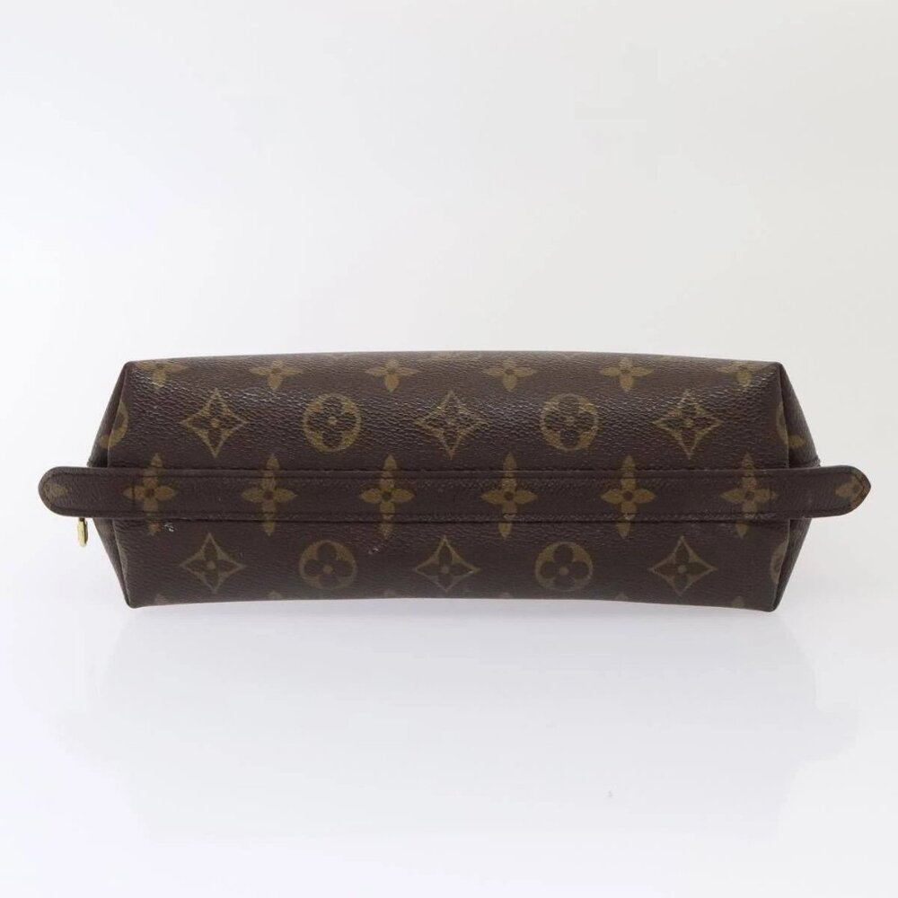 LOUIS VUITTON Monogram Trousse Demi Ronde Cosmetic Pouch M47520 LV Auth 90360 - Picture 7 of 16